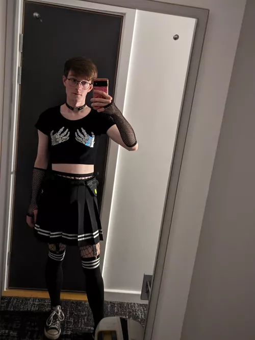 My first time dressing as a femboy!!