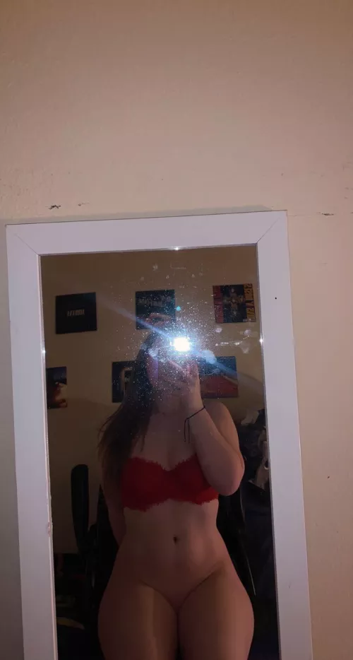 My mirror is dirty but not as dirty as me!