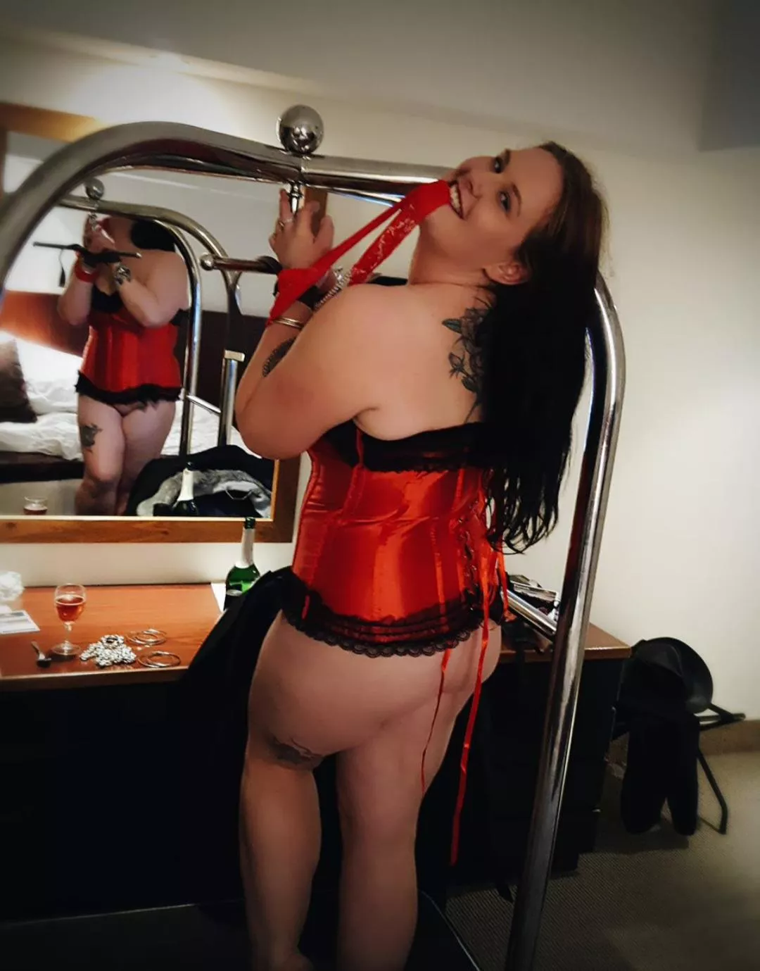 NSFW getting cheeky on holiday.