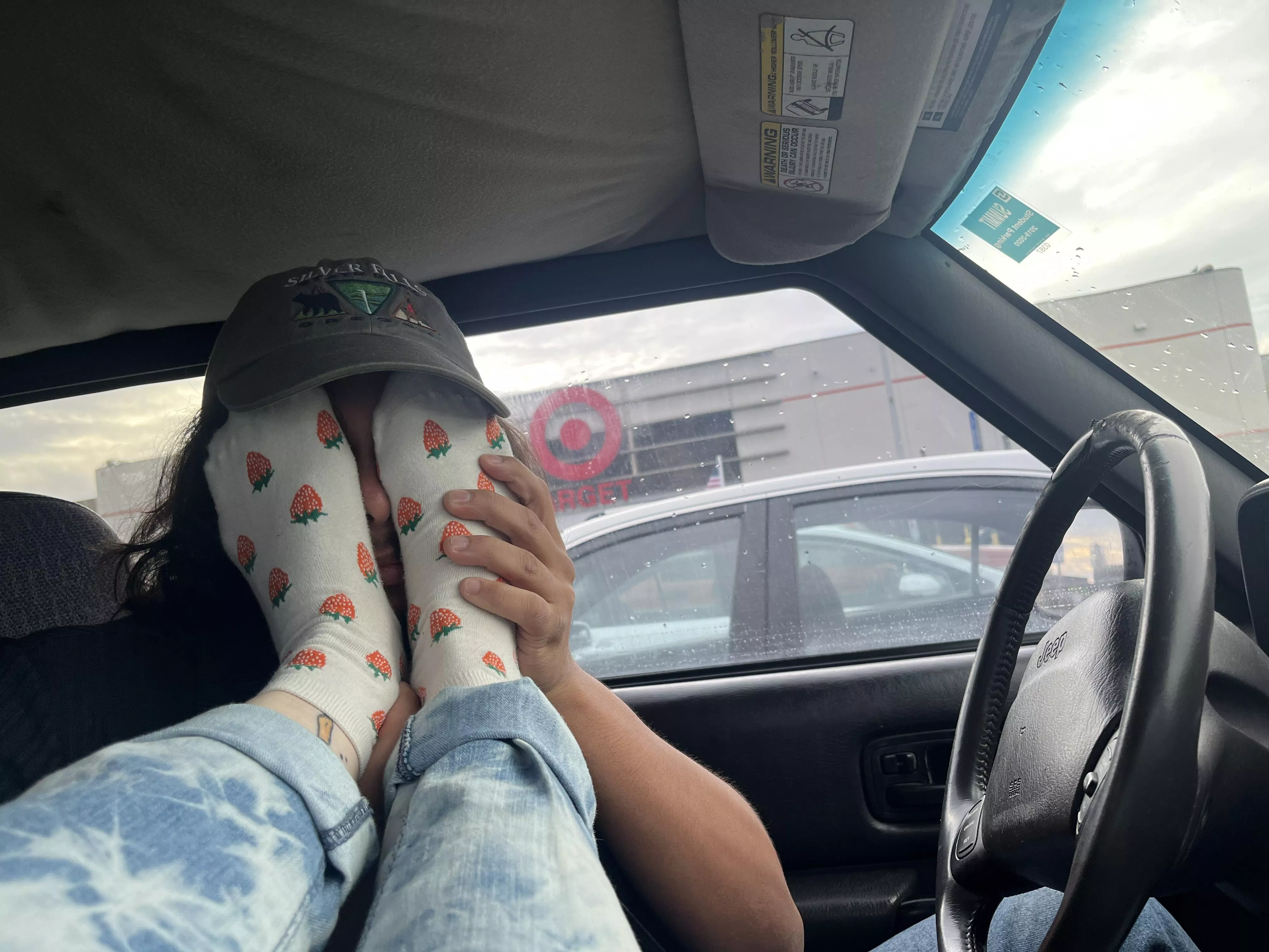 [OC] That’s right sock slut. Sniff sniff then we’re off shopping on your cards!