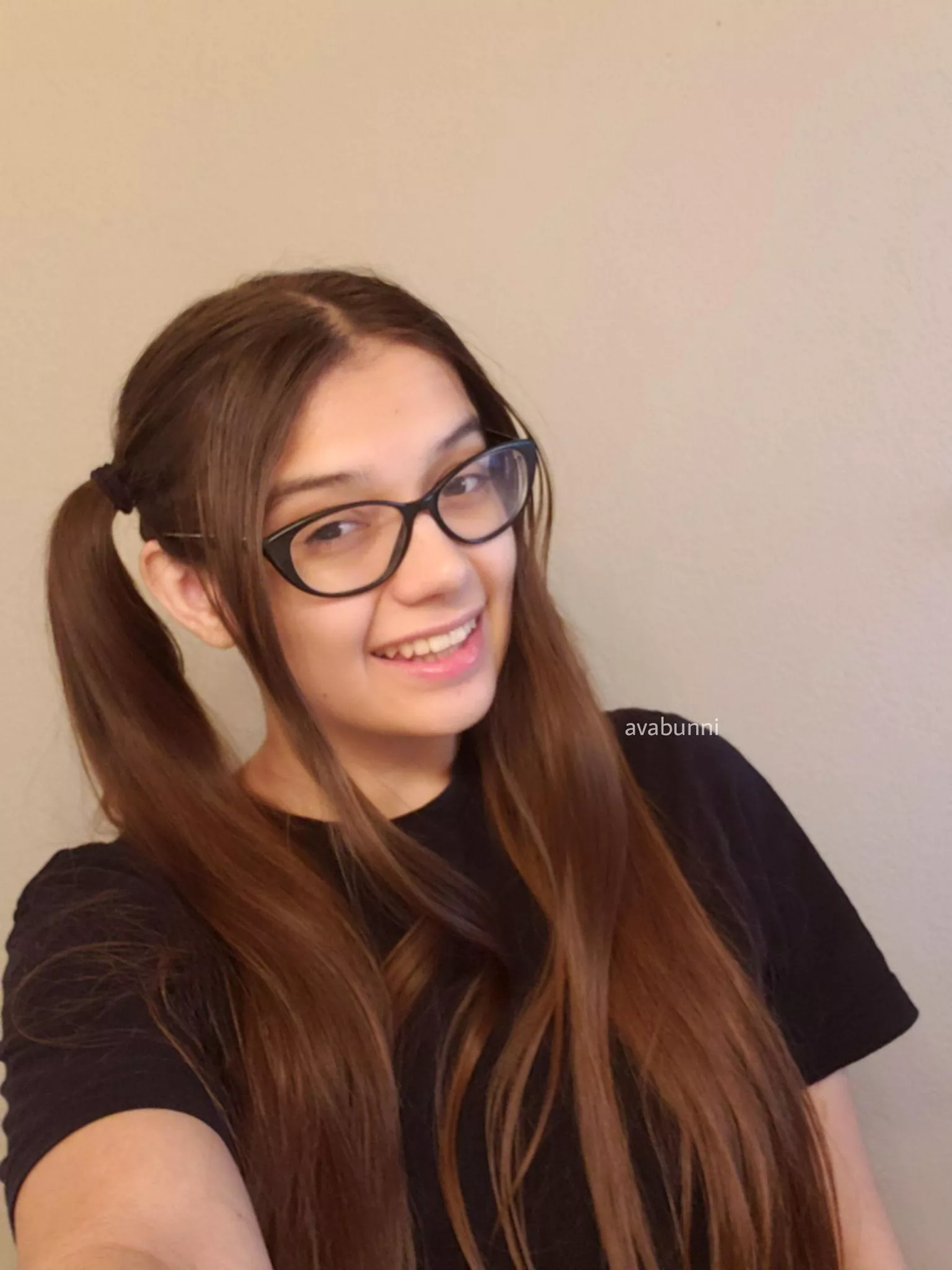 Pigtails make me confident