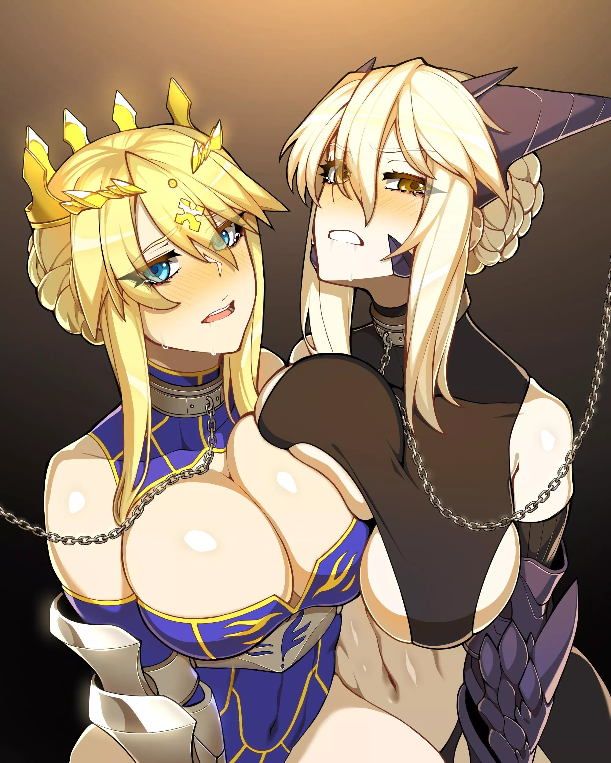 Queen and dragon