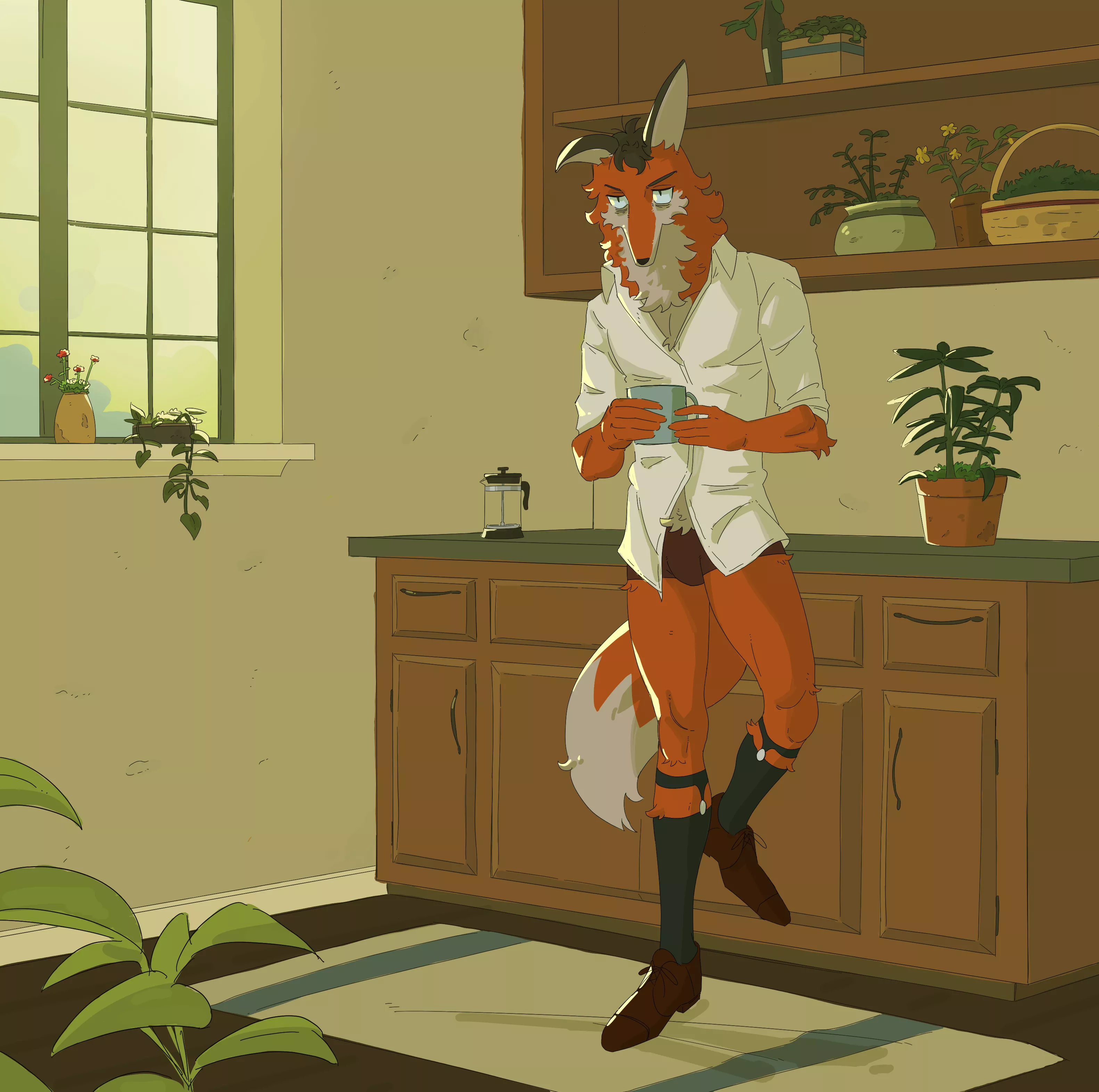 Tired Fox [rooksiepooksie]