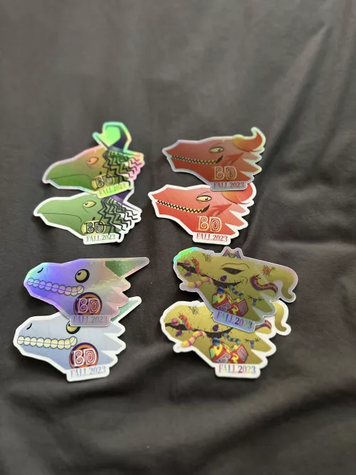 To whoever packed my stickers, thank you