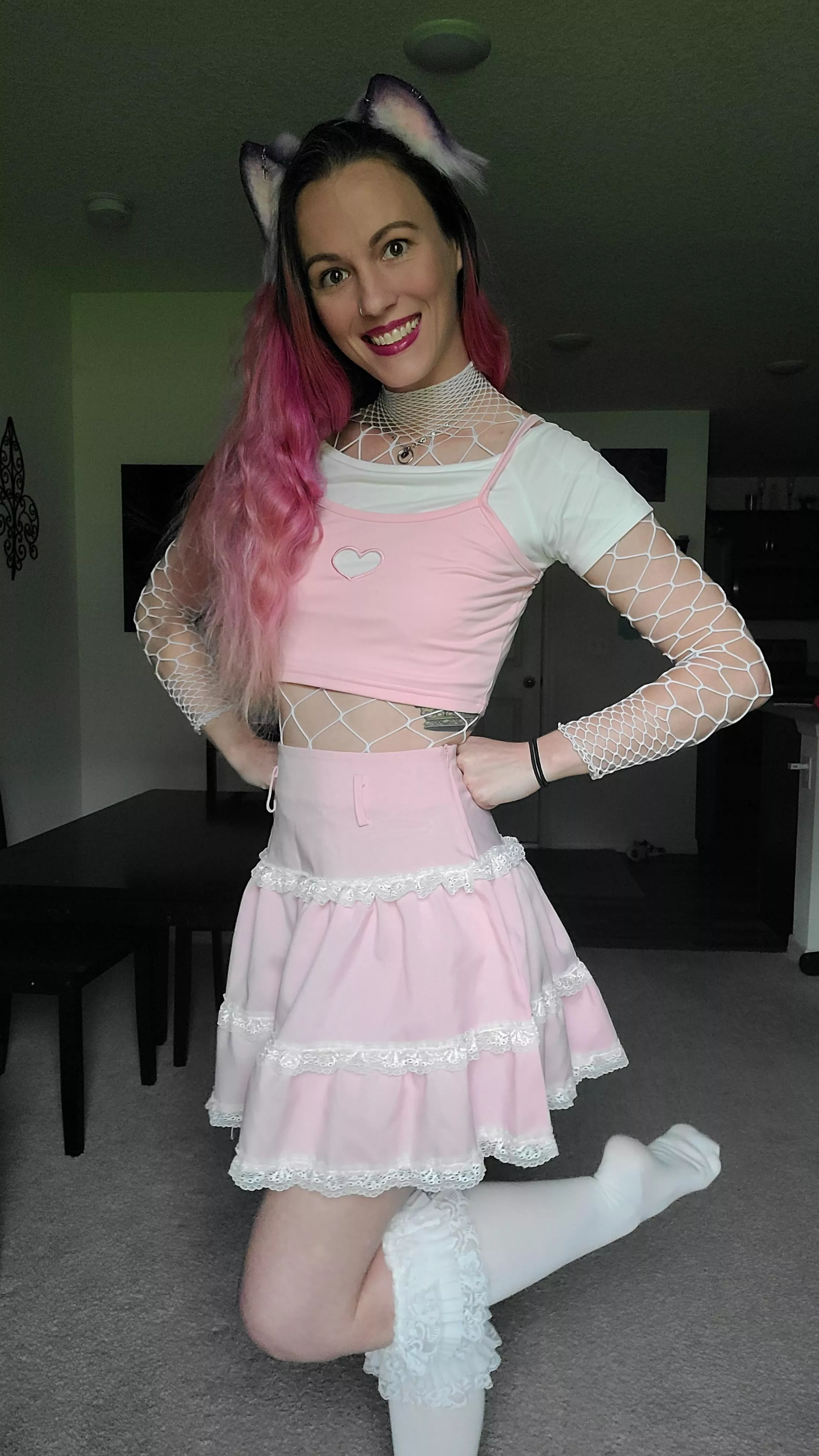 Using natural light because my power went out [F]