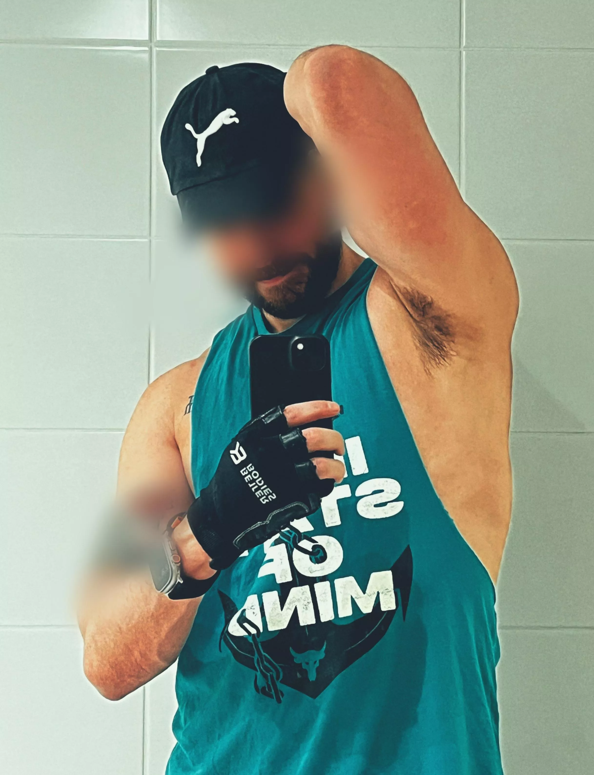 Bury your face here after gym, boy