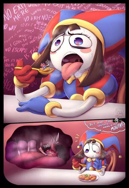 {comic} Pomni created by @AKcar