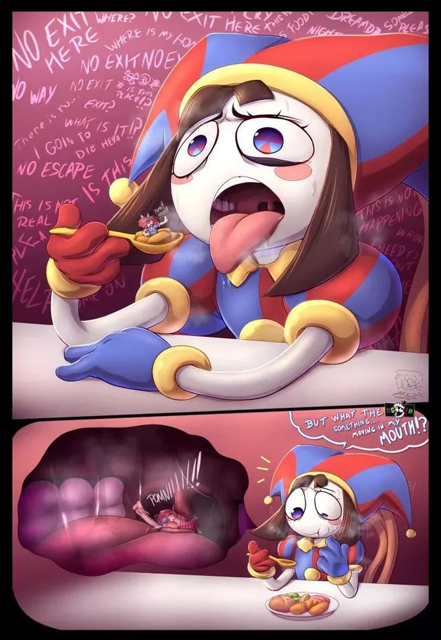 {comic} Pomni created by @AKcar