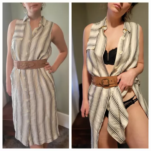 Cute and professional on top, naughty underneath