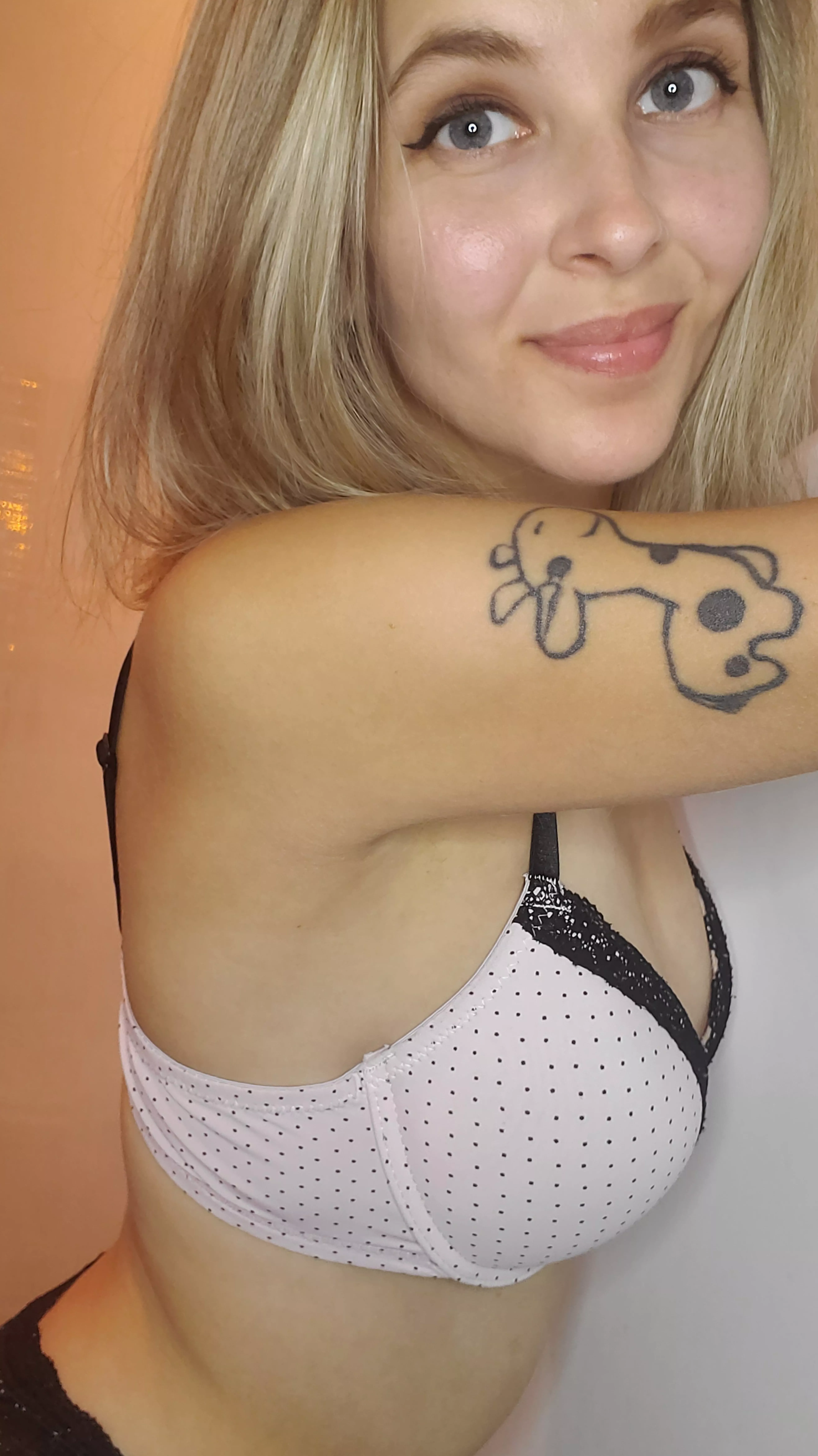 Daddy I behaved well, please me