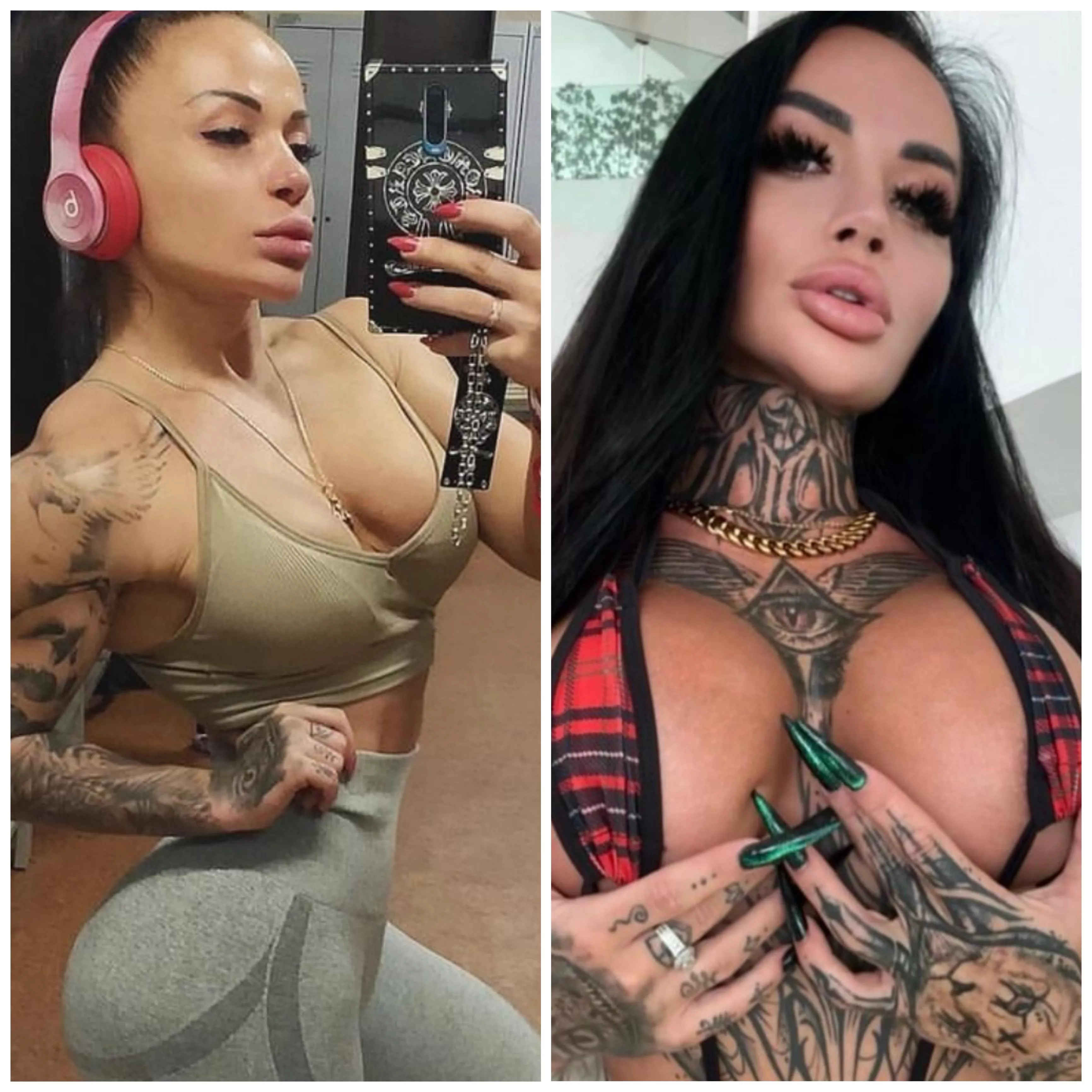 From saggy to perky tattoo queen