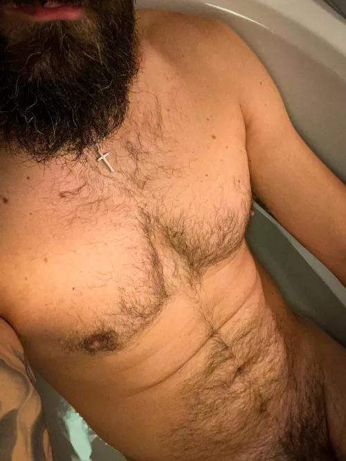 hop into the bathtub or I shave it all off!