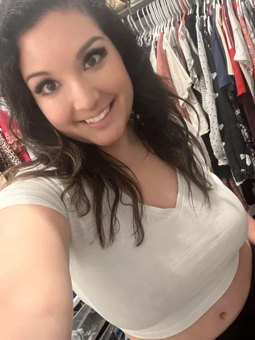 I don’t think anyone can tell I’m not wearing a bra