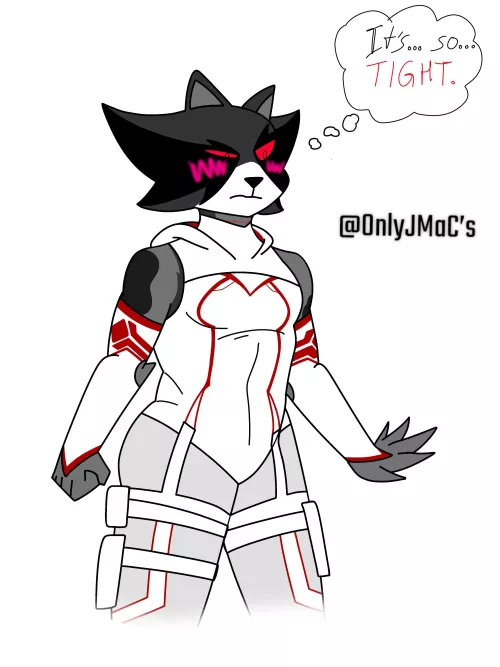 I drew my OC in an outfit I found from Pinterest . _.