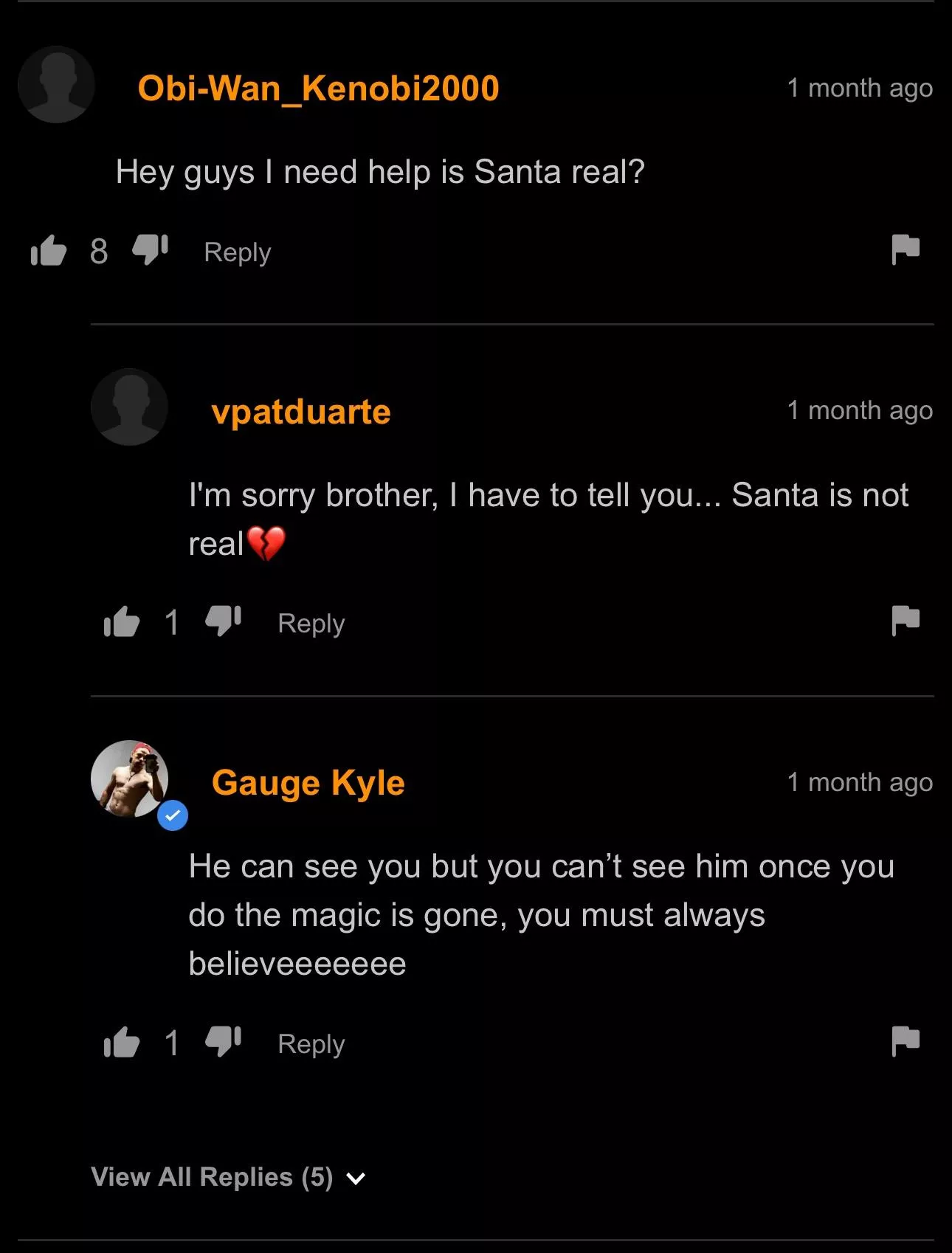 Is Santa real?