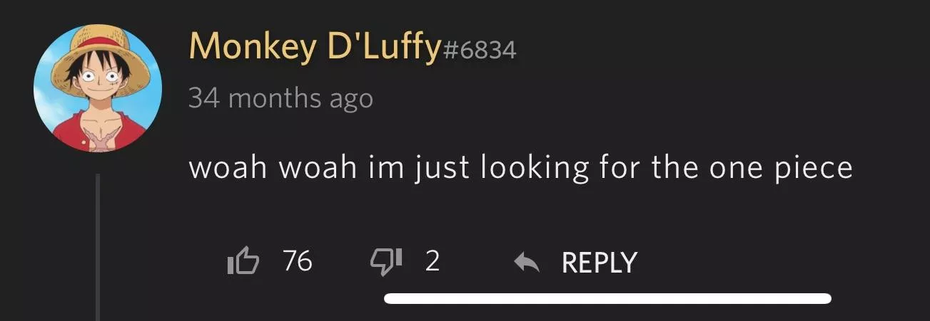 LUFFY PLEASE LOOK AWAY.