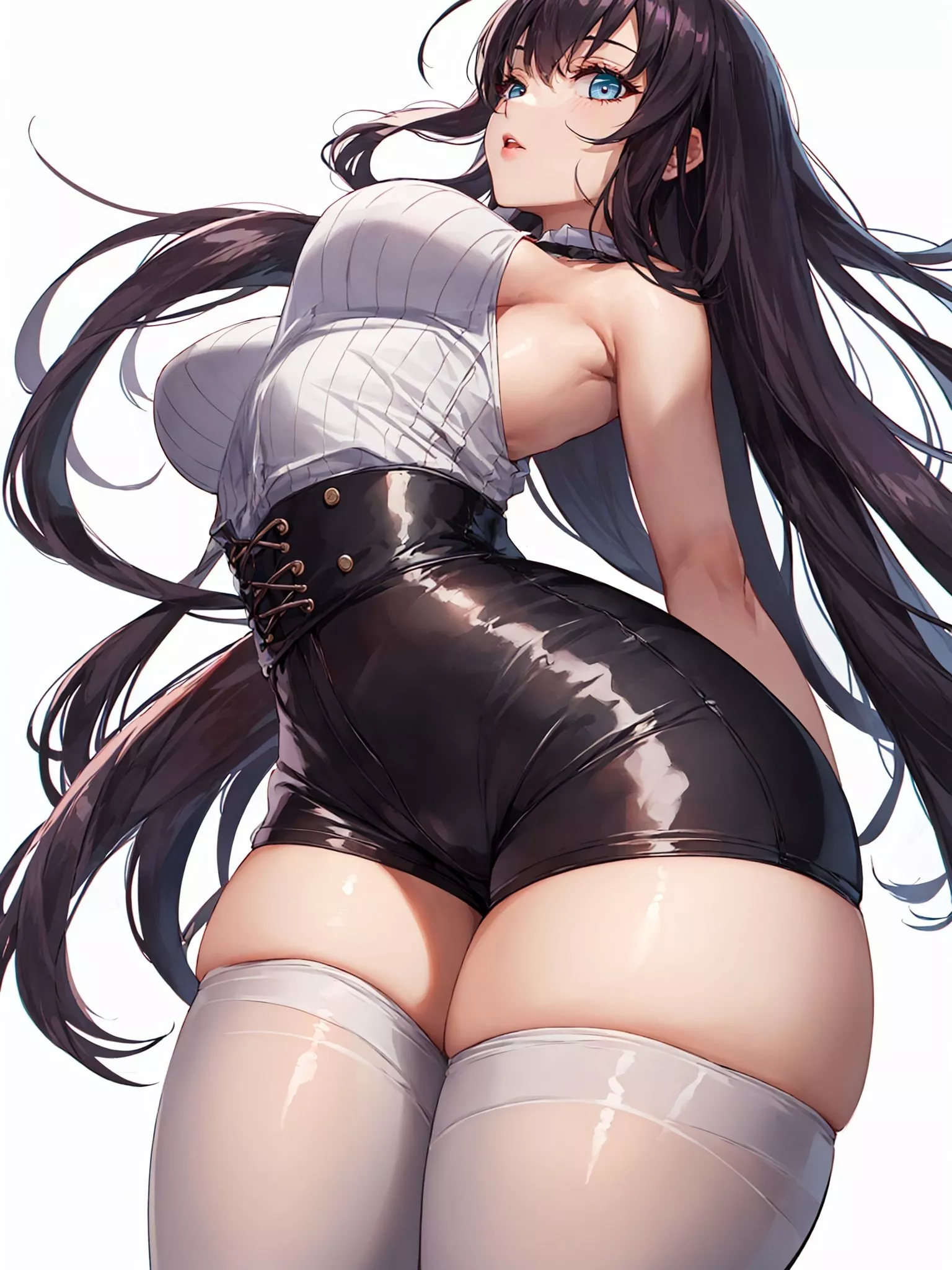 Pinching Thigh-Highs