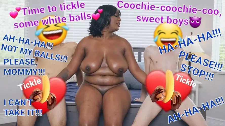 Sorry for low budget art, but this is one of my biggest fantasy: being a ticklish toy for soft milfy mommy🥰