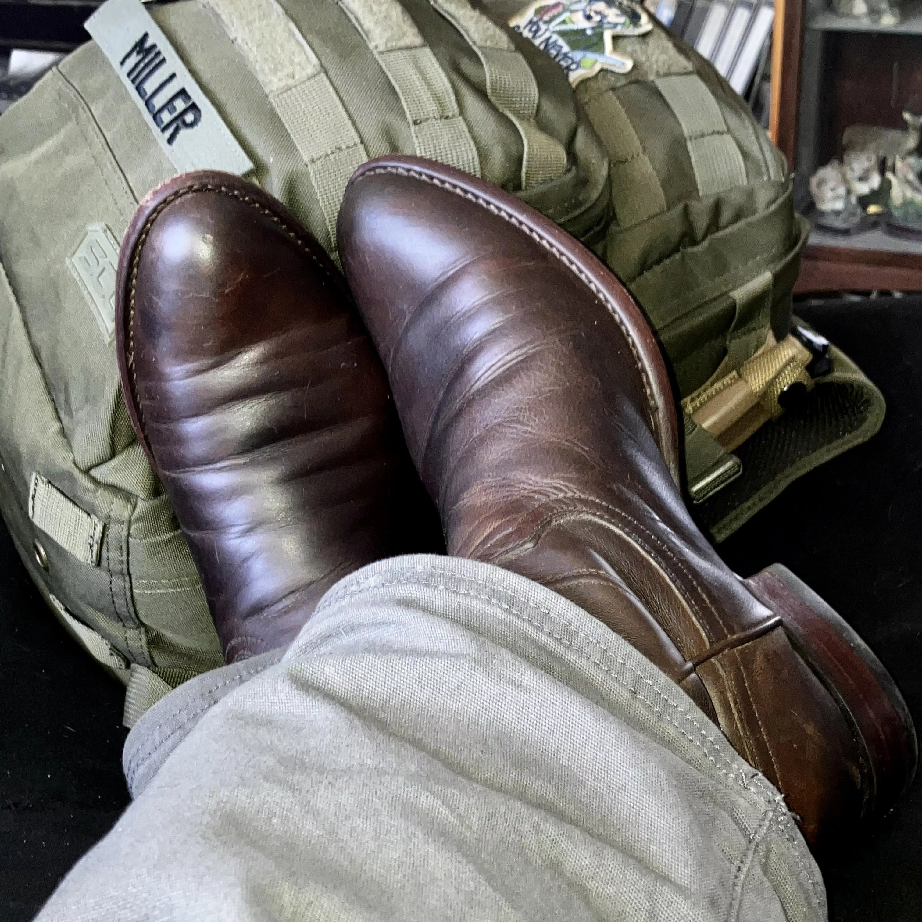 Tecovas The Earl- Cafe Goat boots