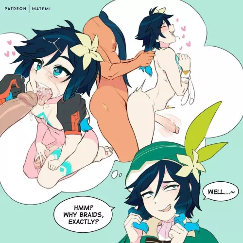 The braids always have a reason