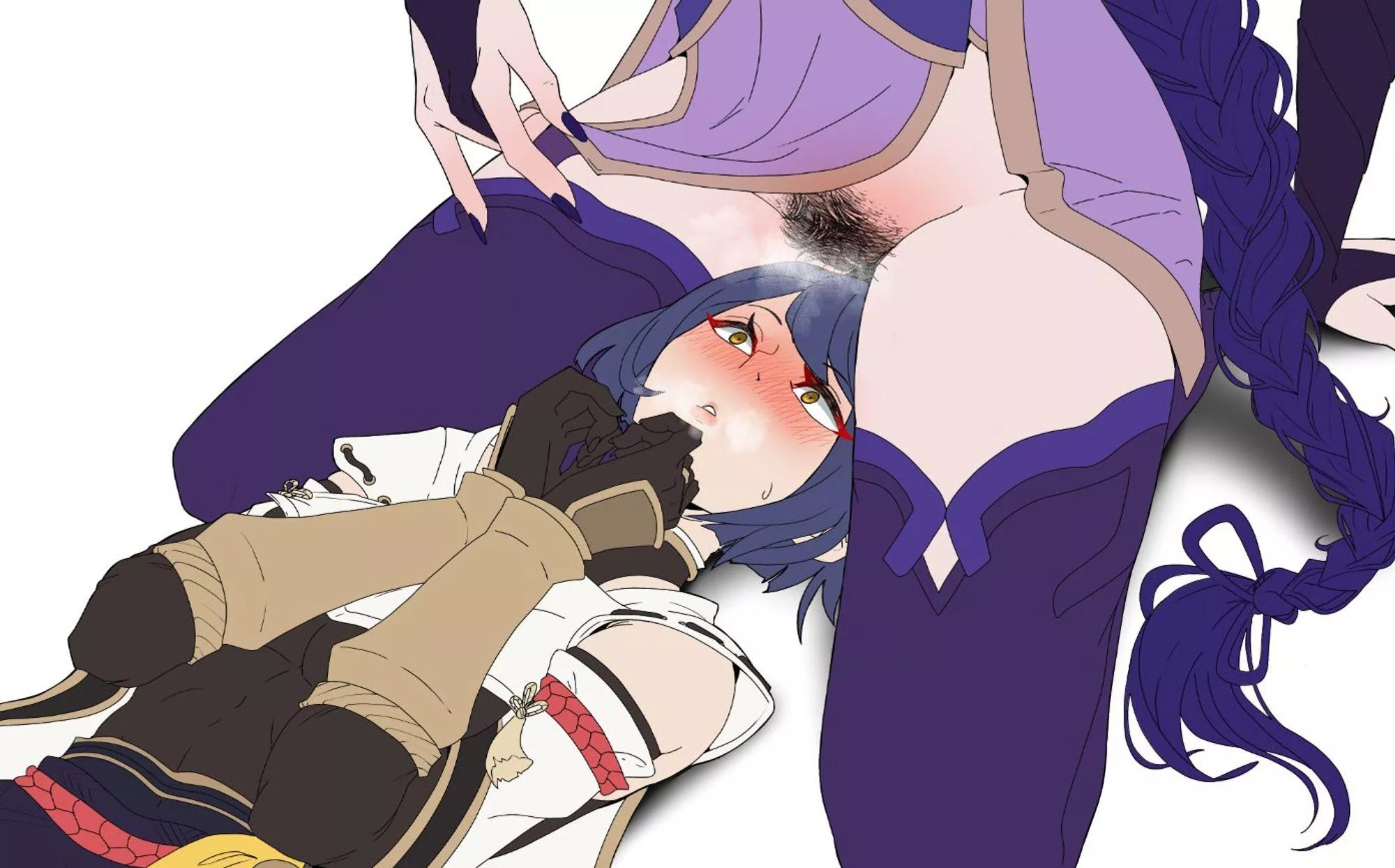 The Shogun rewards Sara for a good job [Genshin Impact] (Mokimo)