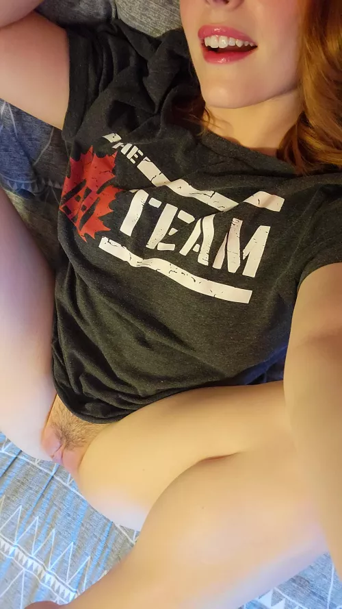 They say Canadian milfs taste like maple syrup...care for a lick?