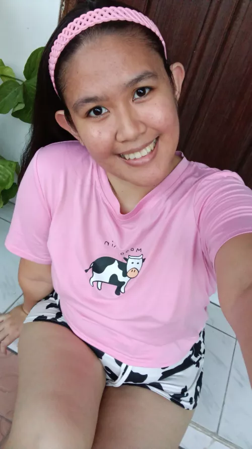 Tired after my workout!