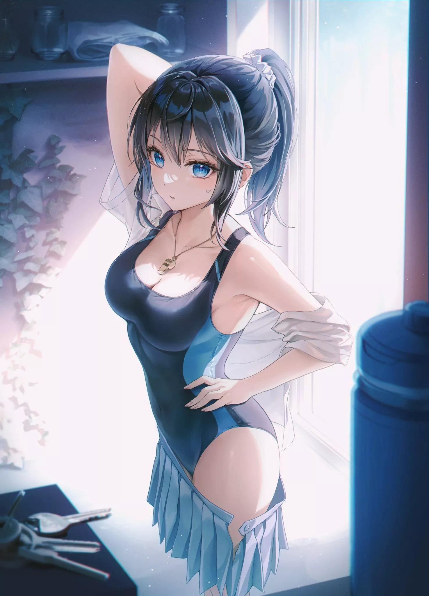 Wearing a Swimsuit Underneath