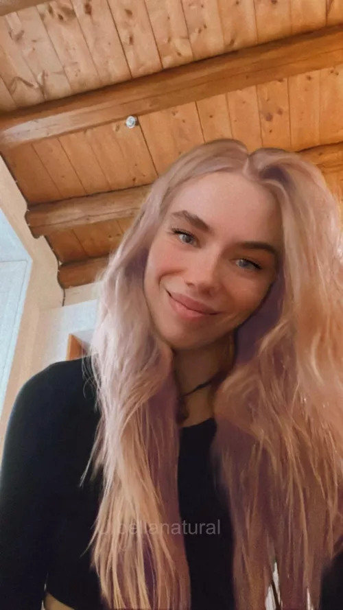 When I’m blonde I feel like Rapunzel