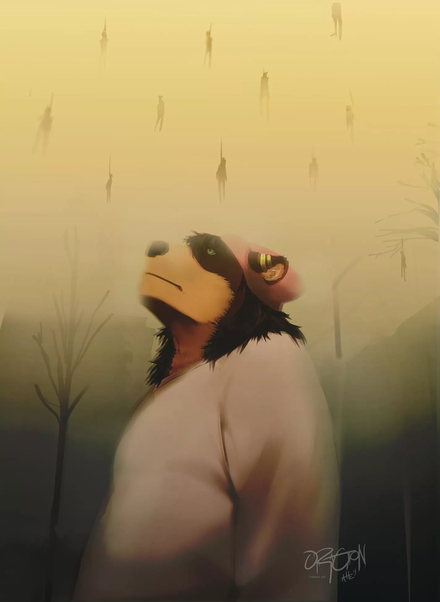 Where the dead people go (Art by @oragon_seis)