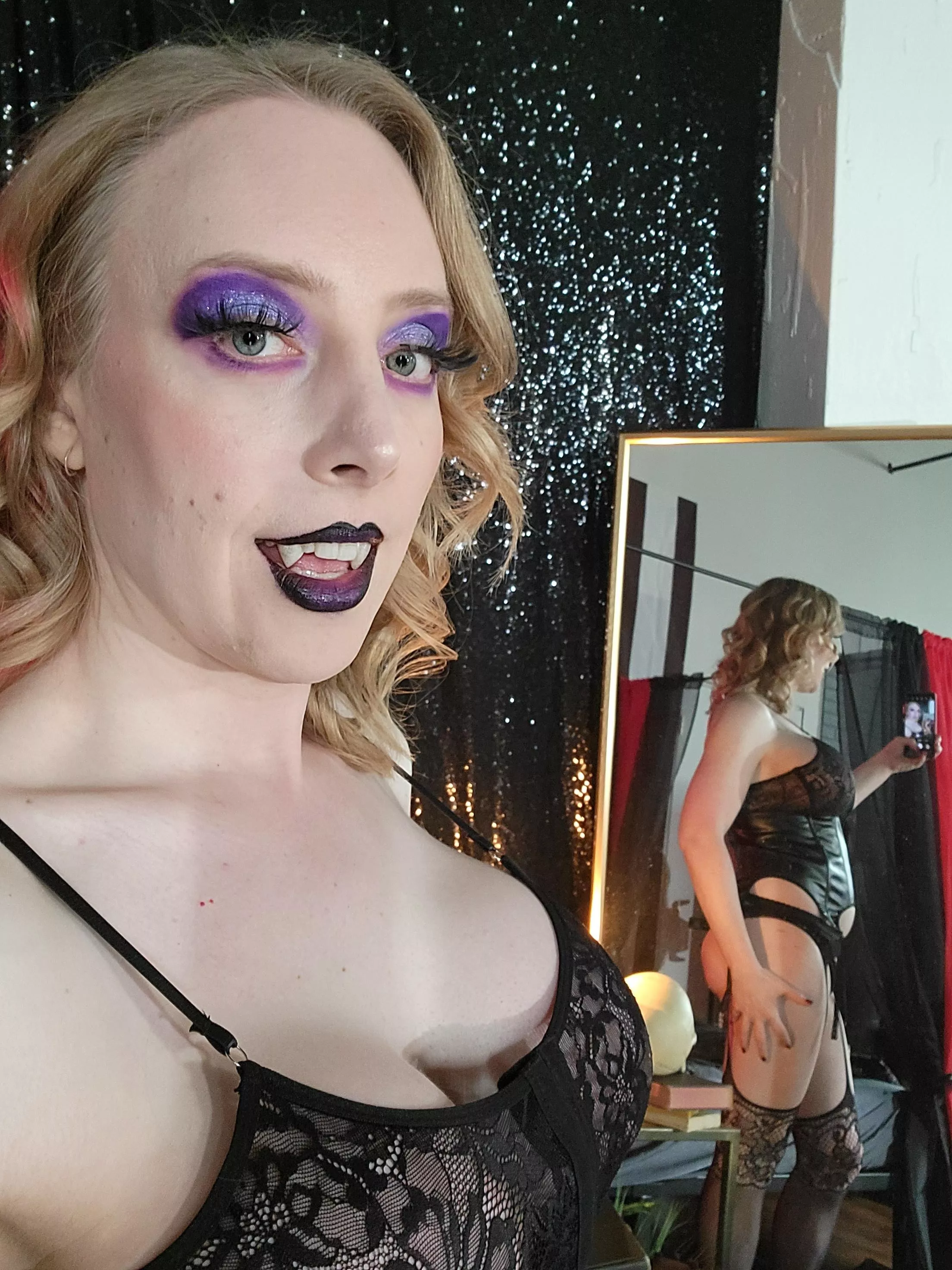 Would you let this tgirl bite you?