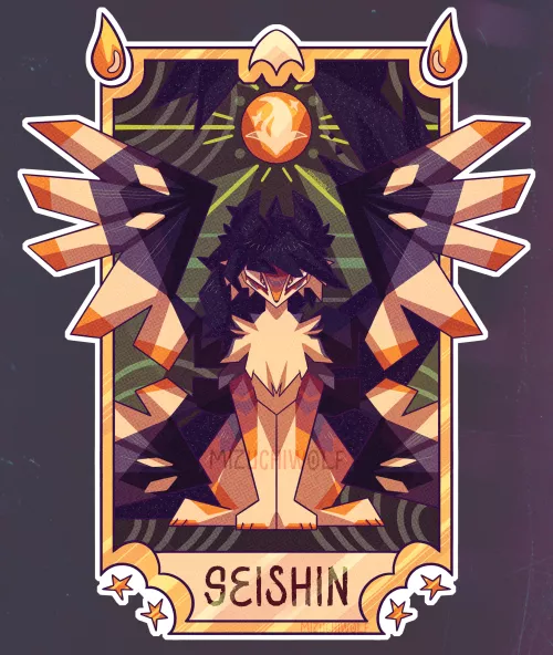 another 'Draw the character above' ^^ this was so fun to make!! character belongs to: s4chy_y (discord)