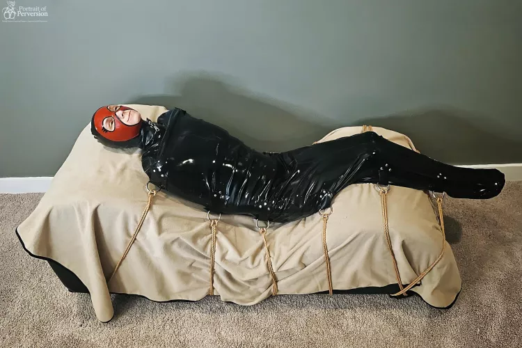 Bound but unbroken. Here's to contentment in the face of an impending heavy scene! [OC]