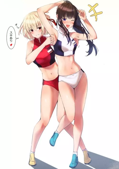 Chisato and Takina (By cruzango0510)