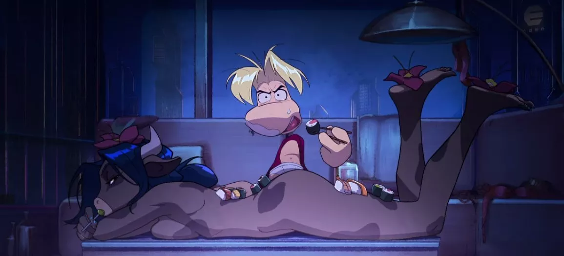 Cow Girl Sushi featuring Rayman