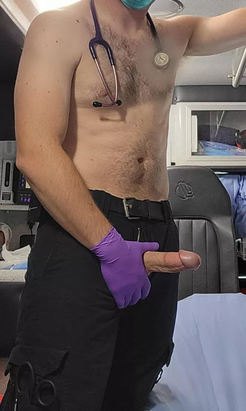 Cum take a ride in the meat wagon