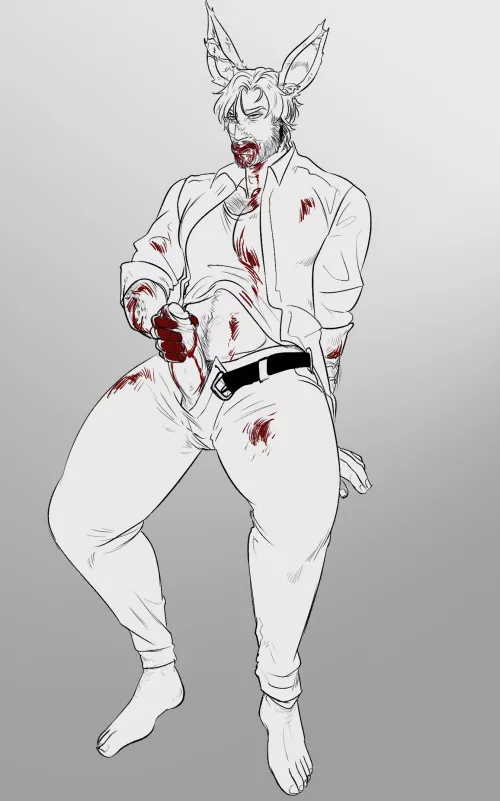 (cw: blood) Friday the 13th Commission for fabl_art