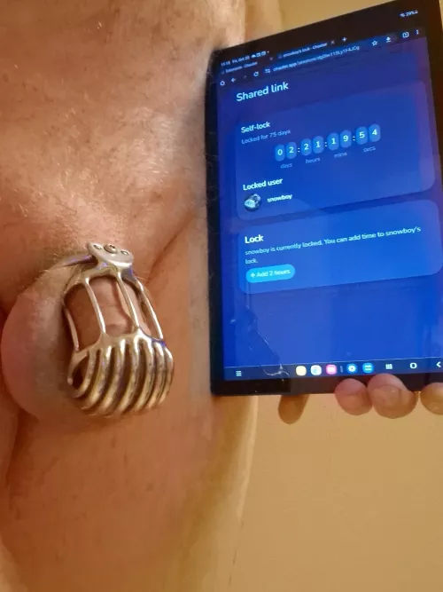 Did you know that a chaster friend link can be used again the next day to add even more time to a lock?