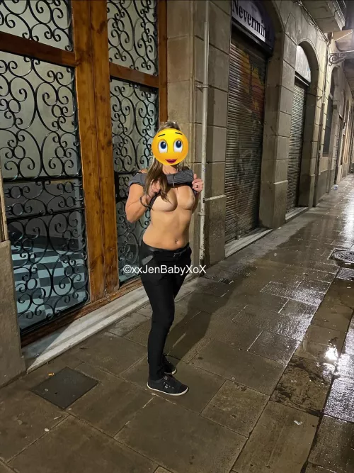 Getting myself a little wet