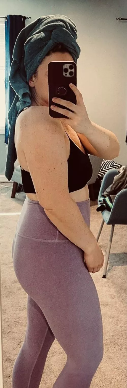 I think the gym is helping this momma