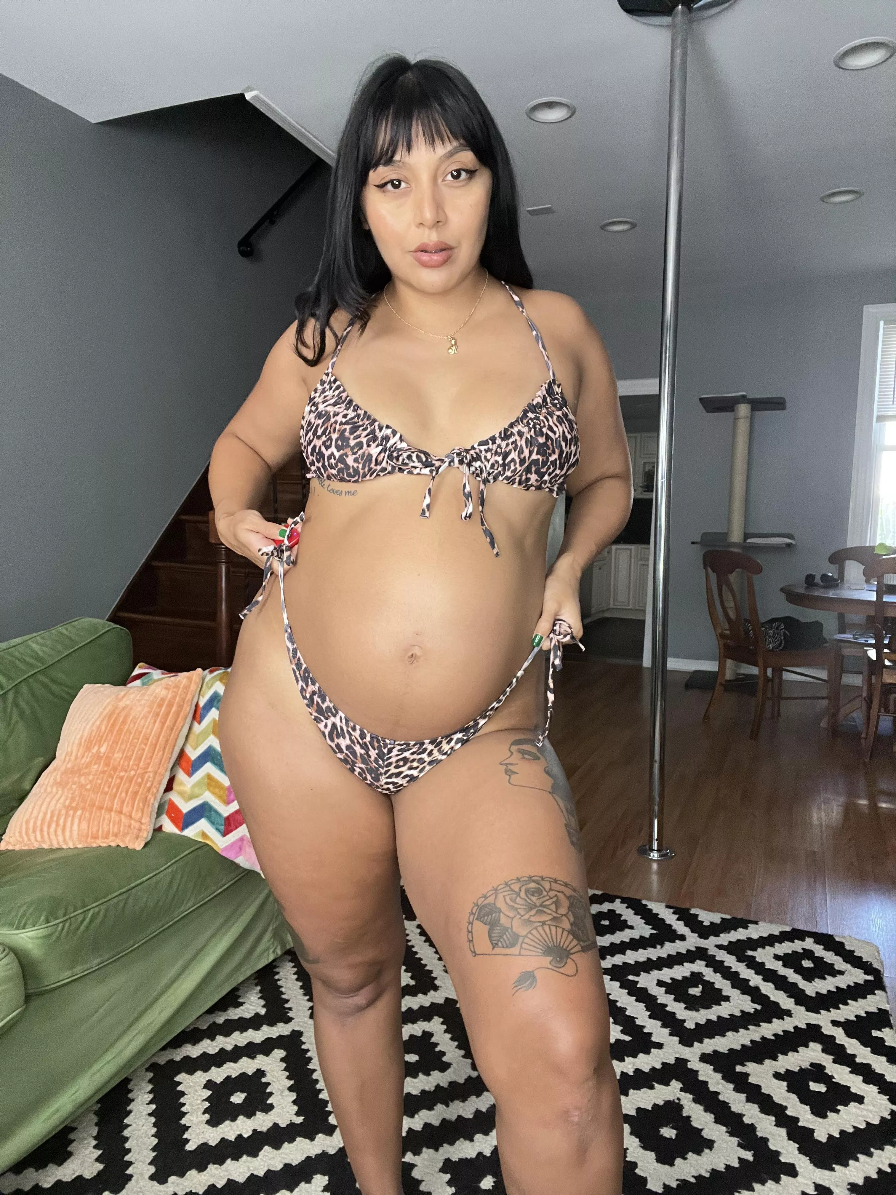 Little bumps in bikinis are so cute