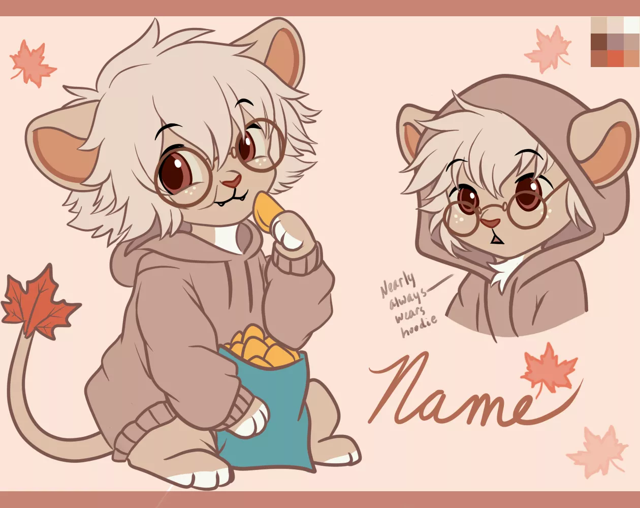 Maple Leaf Lion - Offer to Adopt (Art & Design by Me!