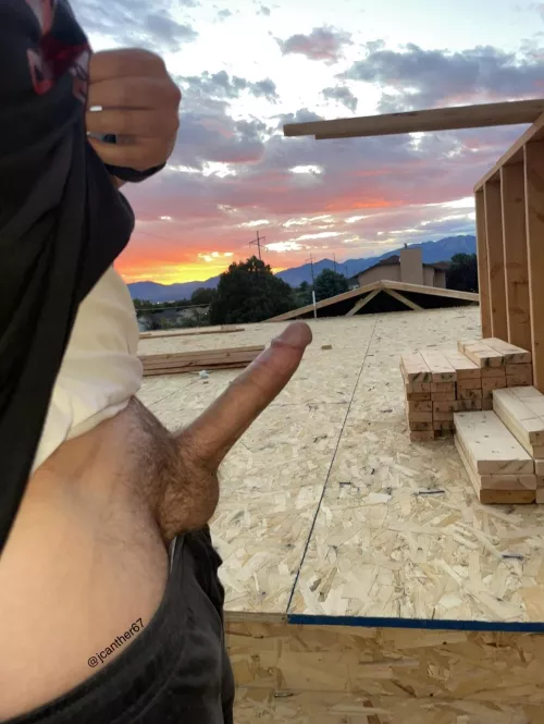 Neighbors house is coming along nicely. 💦