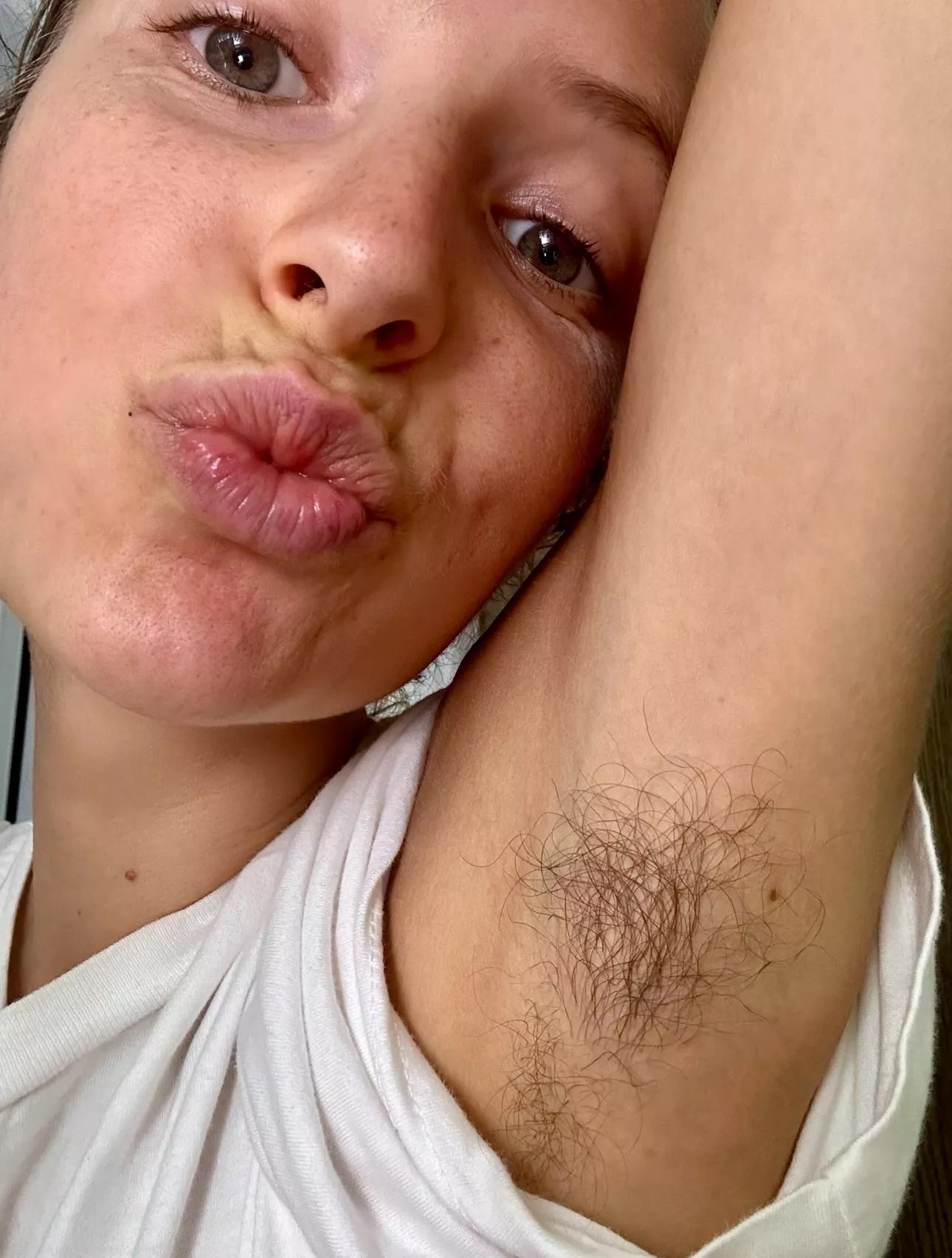 So close, long and smooth and ready to be licked