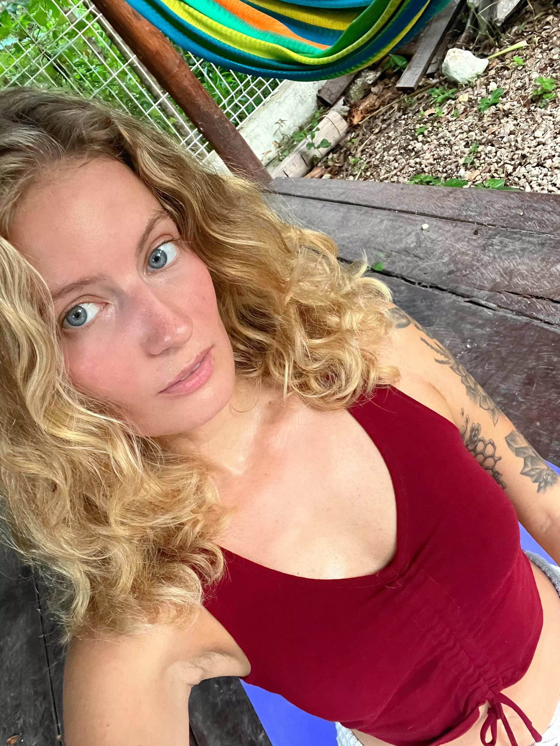 Too sweaty for a bra