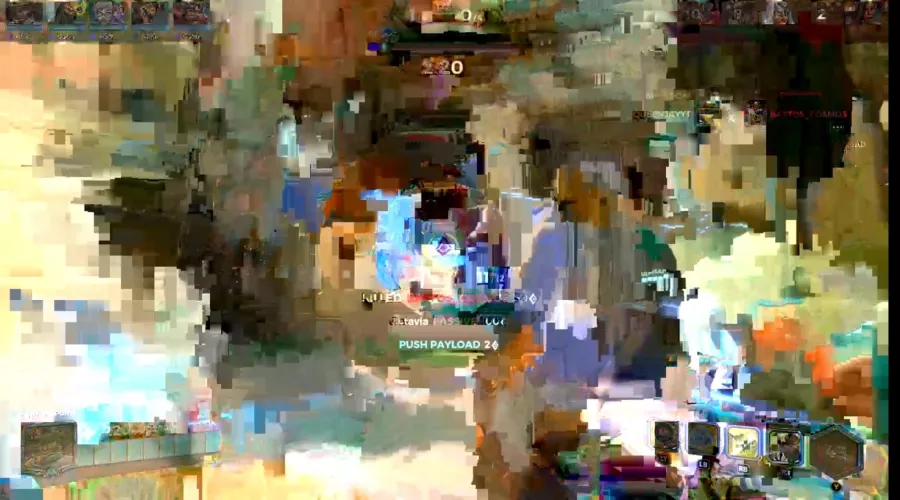 What’s with the glitching?