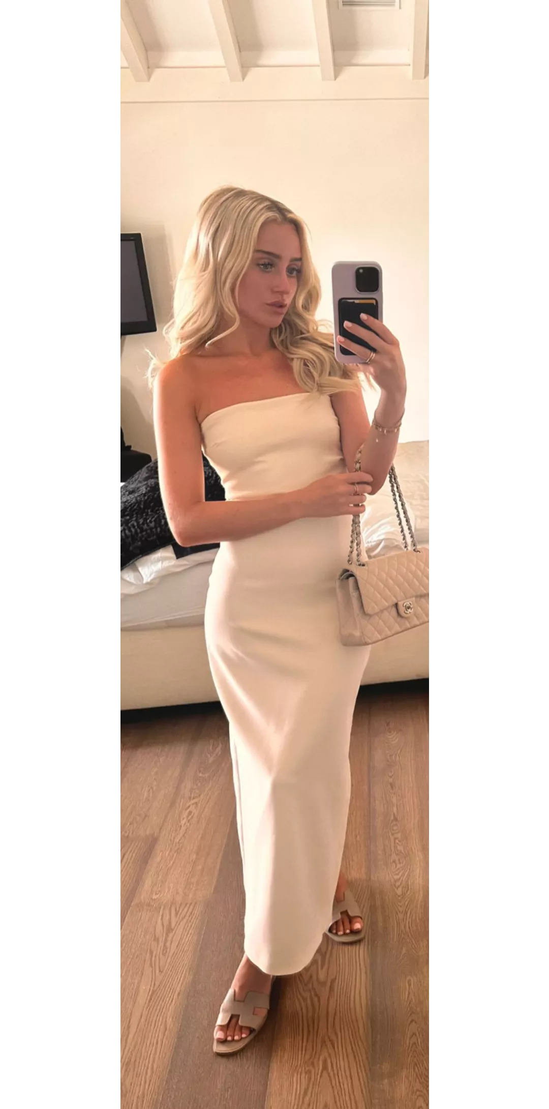 White dress