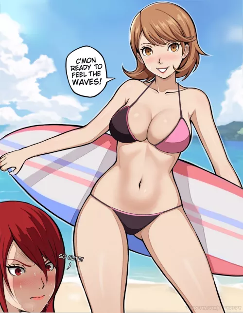 Yukari is ready to surf (LepyPepy) [Persona 3]