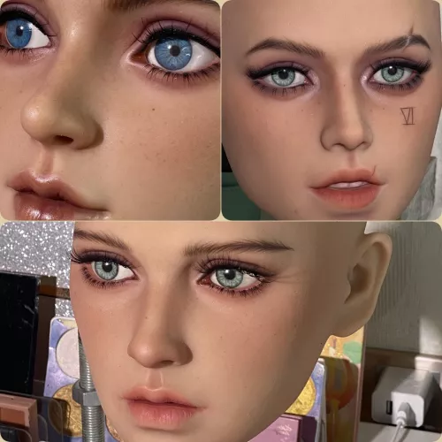 A closer look at doll’s makeup from FunWestDoll.