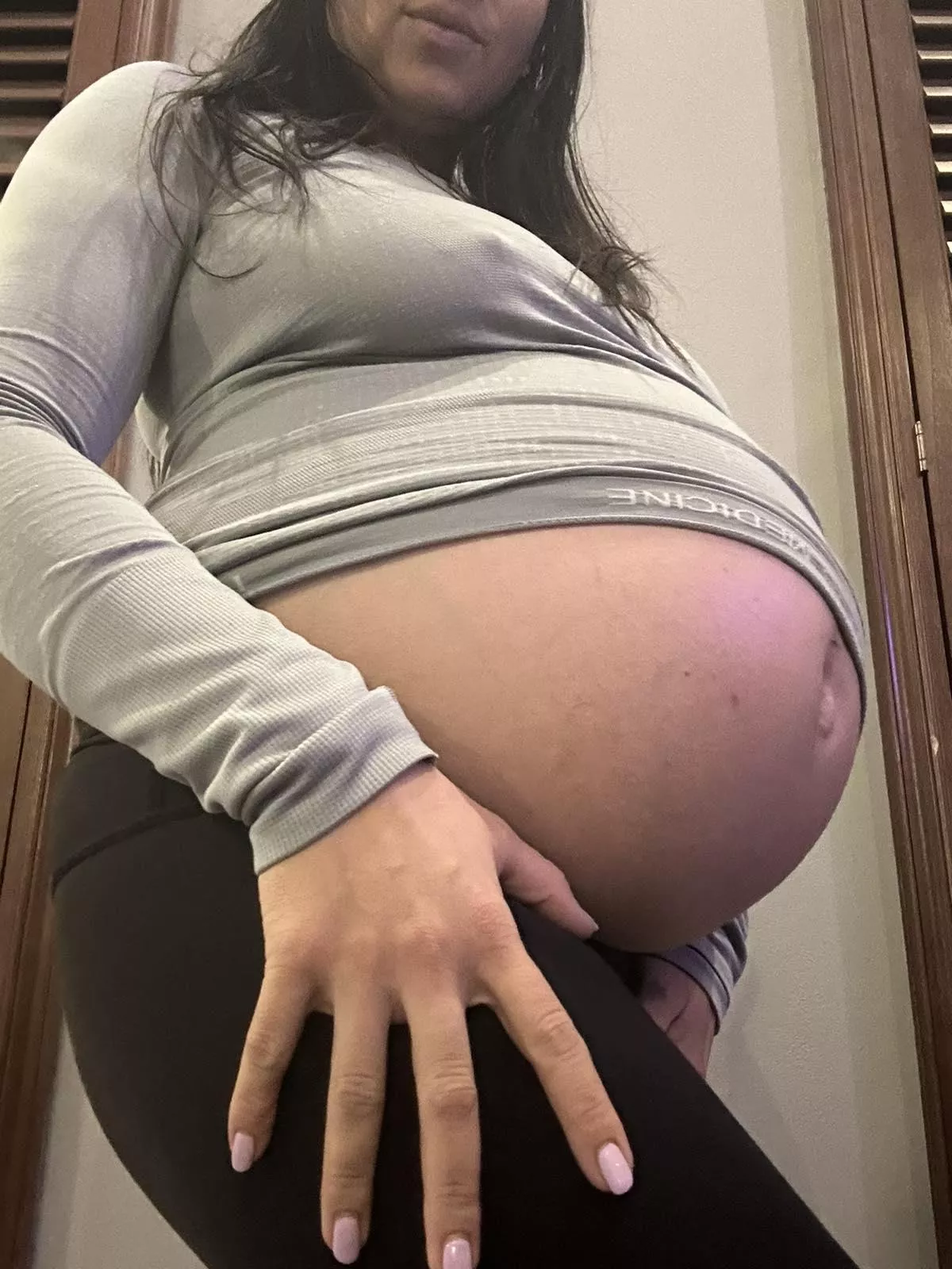 Blasting The Preggo Nip!